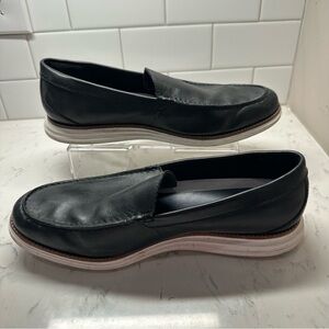 COLE HAHN - original grand driving loafers, soft leather upper and rubber sole